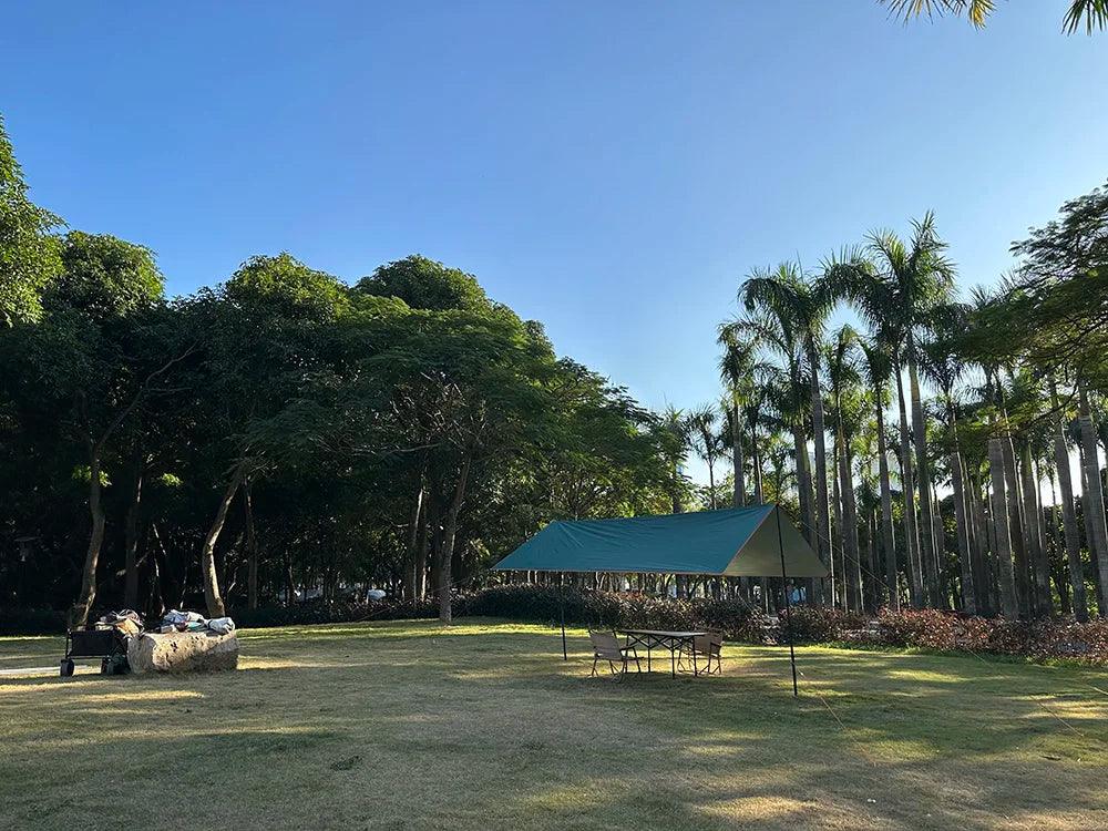 Camping Tarp Waterproof Tent Tourist Awning Shade Garden Canopy Beach Sunshade Outdoor Ultralight Sun Shelter - E-line.com