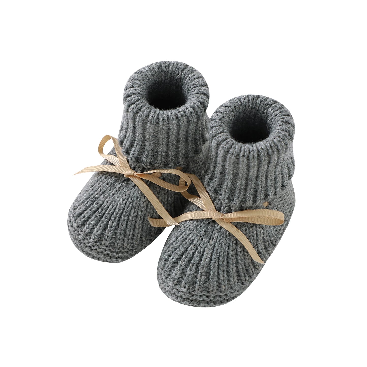Baby First Walkers Breathable Anti-slip Knitted Newborn Infant Boys Girls Solid Booties Prewalkers 0-18m Toddler Unisex Footwear