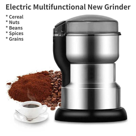 Electric Multifunctional New Grinder Coffee Kitchen Beans Cereal Nuts Spices Grains Grinder Machine For Home Coffee Grinders - E-line.com