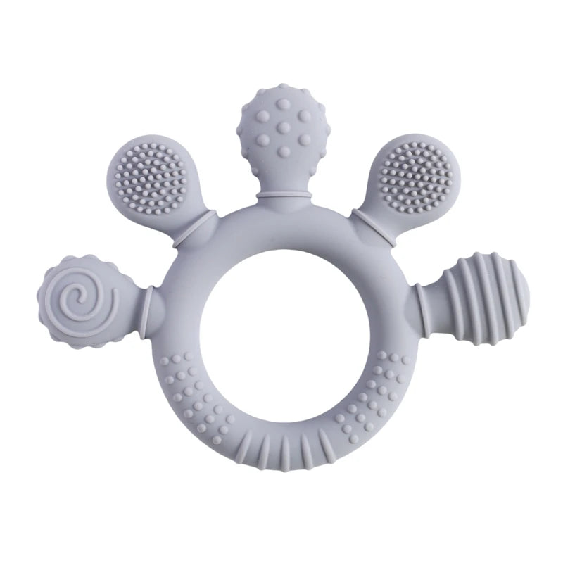 Baby Silicone Teether Infant Pacifier Chain Clip Food Grade Silicone Soother Chain Nipple Holder  Baby Nursing Good Teething Toy