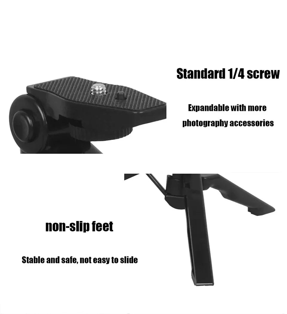 Clearance_Smartphone Vlogging Kit With Tripod Phone Holder Mini Microphone LED Fill Light Starter For TikTok Live Stream Video Y